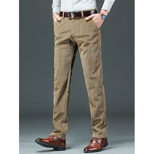 Herren Anzughosen Cordhose Winterhose Hose Hosen Anzughose Tasche Glatt Komfort Atmungsaktiv Outdoor Täglich Ausgehen Modisch Brautkleider schlicht Cachi scuro Schwarz
Herren Anzughosen Cordhose Winterhose Hose Hosen Anzughose Tasche Glatt Komfort Atmungsaktiv Outdoor Täglich Ausgehen Modisch Brautkleider schlicht Cachi scuro Schwarz