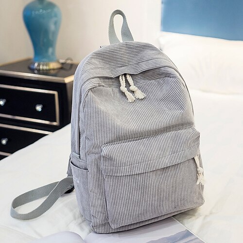 Mochilas femininas com design de veludo cotelê mochilas escolares para meninas adolescentes mochila escolar mochila listrada bolsas de viagem bolsa de ombro
Mochilas femininas com design de veludo cotelê mochilas escolares para meninas adolescentes mochila escolar mochila listrada bolsas de viagem bolsa de ombro