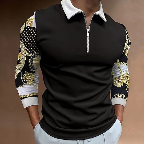 Totem Abstracto Homens 3D Imprimir pólo de golfe Ao ar livre Casual / Diário Streetwear Manga Longa Aberto para a Lateral Com Zíper Camisas polo Preto Branco Azul Marinha Outono inverno S M L pólo
Totem Abstracto Homens 3D Imprimir pólo de golfe Ao ar livre Casual / Diário Streetwear Manga Longa Aberto para a Lateral Com Zíper Camisas polo Preto Branco Azul Marinha Outono inverno S M L pólo