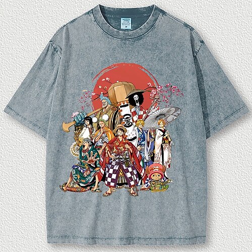 singe d'une seule pièce d. luffy surdimensionné lavé à l'acide tee punk gothique t-shirt rétro vinatge street style hip hop unisexe adultes enfants
singe d'une seule pièce d. luffy surdimensionné lavé à l'acide tee punk gothique t-shirt rétro vinatge street style hip hop unisexe adultes enfants