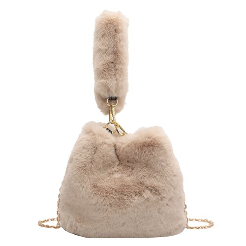 Women's Handbag Crossbody Bag Fluffy Bag Daily Large Capacity Lightweight Solid Color Black Khaki Beige
Women's Handbag Crossbody Bag Fluffy Bag Daily Large Capacity Lightweight Solid Color Black Khaki Beige