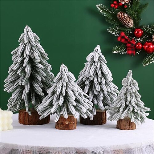 Weihnachtsbaumschmuck, beflockter Weihnachtsbaum, Tischdekoration, Mini-Weihnachtsbaum-Weihnachtsschmuck
Weihnachtsbaumschmuck, beflockter Weihnachtsbaum, Tischdekoration, Mini-Weihnachtsbaum-Weihnachtsschmuck