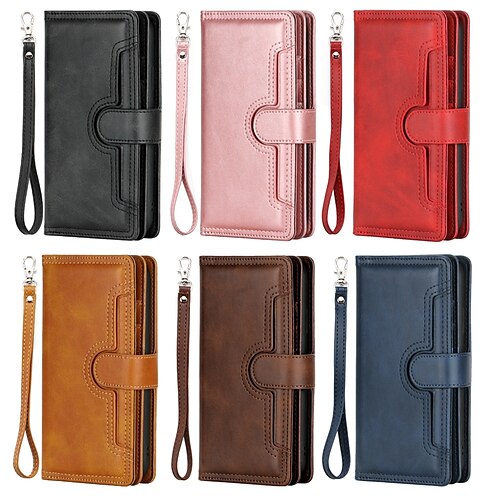 téléphone Coque Pour Samsung Galaxy S23 S22 S21 S20 Plus Ultra Note 20 Ultra Portefeuille Avec Support Magnétique Protection complète du corps Rétro TPU faux cuir
téléphone Coque Pour Samsung Galaxy S23 S22 S21 S20 Plus Ultra Note 20 Ultra Portefeuille Avec Support Magnétique Protection complète du corps Rétro TPU faux cuir