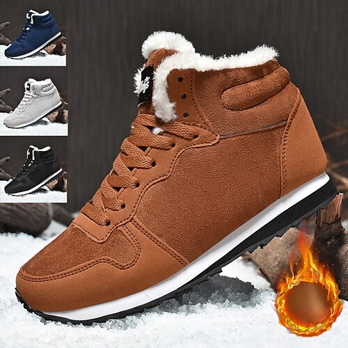 Homme Femme Bottes Bottes de neige Bottes d'hiver Doublure Polaire Rétro Vintage Décontractées Extérieur du quotidien Marche Cuir Chaud Augmentation de la hauteur Confortable Velours noir Velours
Homme Femme Bottes Bottes de neige Bottes d'hiver Doublure Polaire Rétro Vintage Décontractées Extérieur du quotidien Marche Cuir Chaud Augmentation de la hauteur Confortable Velours noir Velours