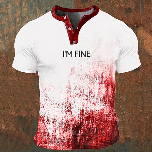 Gráfico Letra Arranhões Moda Retro Vintage Clássico Homens Impressão 3D Camiseta Camisa Henley Esportes Feriado Para Noite Camiseta Preto Branco Vermelho Manga Curta Henley Camisa Primavera Verão
Gráfico Letra Arranhões Moda Retro Vintage Clássico Homens Impressão 3D Camiseta Camisa Henley Esportes Feriado Para Noite Camiseta Preto Branco Vermelho Manga Curta Henley Camisa Primavera Verão