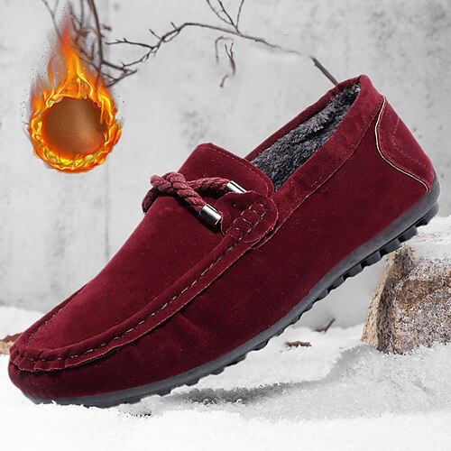 Homens Mocassins e Slip-Ons Sapatos casuais masculinos Mocassim Mocassins Comfort Sapatos de inverno Forro de Lã Caminhada Casual Ao ar livre Diário Felpudo Quente Mocassim Preto Vinho Azul Outono
Homens Mocassins e Slip-Ons Sapatos casuais masculinos Mocassim Mocassins Comfort Sapatos de inverno Forro de Lã Caminhada Casual Ao ar livre Diário Felpudo Quente Mocassim Preto Vinho Azul Outono