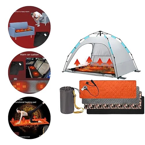 Tente d'hiver sac de couchage coussin chauffant extérieur usb coussin chauffant intelligent chauffage camping coussin de couchage extérieur
Tente d'hiver sac de couchage coussin chauffant extérieur usb coussin chauffant intelligent chauffage camping coussin de couchage extérieur
