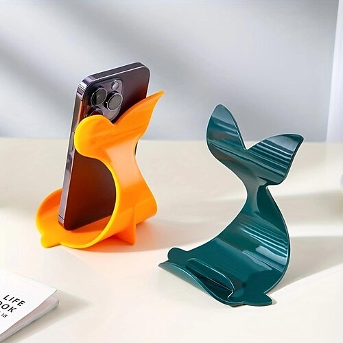 

suporte de telefone móvel de baleia bonito dos desenhos animados mini suporte de mesa criativo para tablets telefones