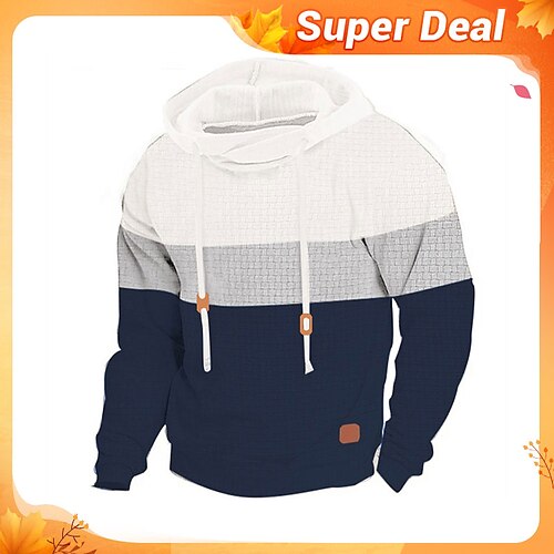 Per uomo Felpa con cappuccio Felpa con cappuccio pullover Nero Bianco Vino Verde militare Blu Reale Con cappuccio Color Block A cordoncino Sportivo Informale Abbigliamento di strada Stampa a caldo
Per uomo Felpa con cappuccio Felpa con cappuccio pullover Nero Bianco Vino Verde militare Blu Reale Con cappuccio Color Block A cordoncino Sportivo Informale Abbigliamento di strada Stampa a caldo