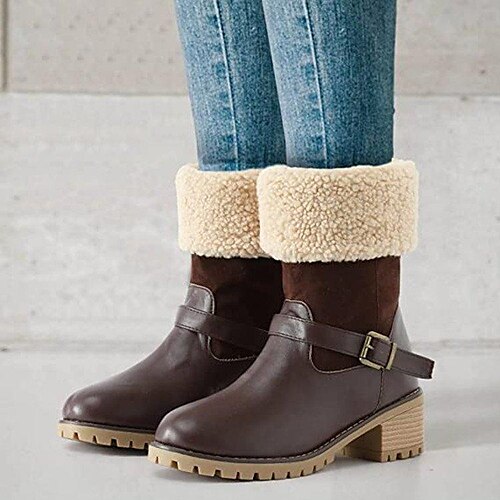 Mujer Botas Botas de nieve Botas de Combate Tallas Grandes Exterior Diario Talón de bloque Dedo redondo Básico Casual Minimalismo Cuero Sintético Mocasín Color sólido Negro Caqui Café
Mujer Botas Botas de nieve Botas de Combate Tallas Grandes Exterior Diario Talón de bloque Dedo redondo Básico Casual Minimalismo Cuero Sintético Mocasín Color sólido Negro Caqui Café