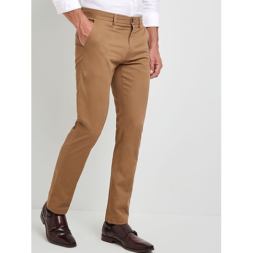 Hombre Pantalones Chinos pantalones chinos Bolsillo Plano Comodidad Transpirable Exterior Diario Noche Mezcla de Algodón Moda Casual Caqui
Hombre Pantalones Chinos pantalones chinos Bolsillo Plano Comodidad Transpirable Exterior Diario Noche Mezcla de Algodón Moda Casual Caqui