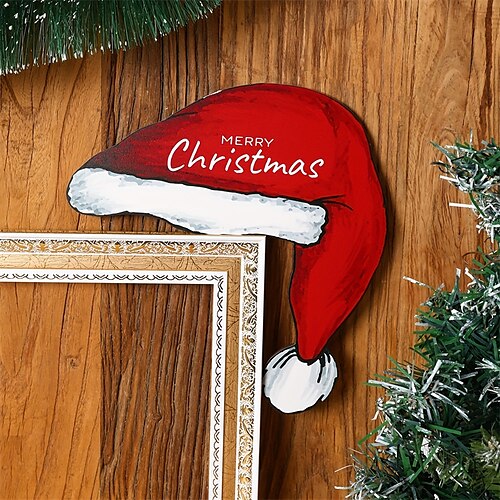 1pc Christmas Wooden Corner Door Frame Santa Claus Snowman Ornament Scene Decor Holiday Accessory Christmas Supplies
1pc Christmas Wooden Corner Door Frame Santa Claus Snowman Ornament Scene Decor Holiday Accessory Christmas Supplies