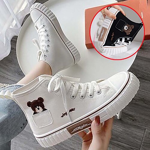 Damen Turnschuhe Stiefel Übergrössen Hochgeschnittene Turnschuhe Outdoor Täglich Stiefeletten Stiefeletten Stickerei Flacher Absatz Runde Zehe Sport Brautkleider schlicht Minimalismus Rennen
Damen Turnschuhe Stiefel Übergrössen Hochgeschnittene Turnschuhe Outdoor Täglich Stiefeletten Stiefeletten Stickerei Flacher Absatz Runde Zehe Sport Brautkleider schlicht Minimalismus Rennen
