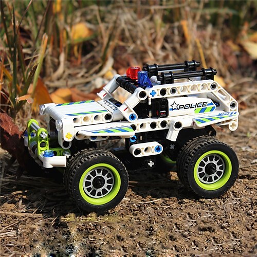 Jouet de modèle d'assemblage de combinaison de voiture de bloc de construction de rebond de technologie résistante aux jets pour garçons compatible avec les blocs de construction lego
Jouet de modèle d'assemblage de combinaison de voiture de bloc de construction de rebond de technologie résistante aux jets pour garçons compatible avec les blocs de construction lego