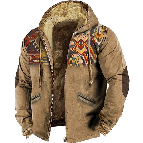 Tribal Imprimés Photos du quotidien Ethnique Décontractées Homme 3D effet Sweat à capuche zippé Veste Capuche Veste Polaire Vacances Sortie Sweats à Capuche Bleu Bleu Ciel Marron Capuche Toison Hiver
Tribal Imprimés Photos du quotidien Ethnique Décontractées Homme 3D effet Sweat à capuche zippé Veste Capuche Veste Polaire Vacances Sortie Sweats à Capuche Bleu Bleu Ciel Marron Capuche Toison Hiver