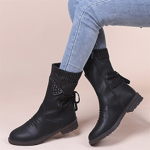 Mulheres Botas Coturnos Tamanhos Grandes Ao ar livre Diário Botas Botas Tornozelo Inverno Salto de bloco Ponta Redonda Moda Minimalismo Couro Sintético zíper Côr Sólida Preto Vermelho Azul
Mulheres Botas Coturnos Tamanhos Grandes Ao ar livre Diário Botas Botas Tornozelo Inverno Salto de bloco Ponta Redonda Moda Minimalismo Couro Sintético zíper Côr Sólida Preto Vermelho Azul