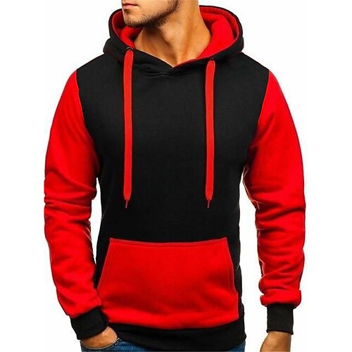 Herren Hoodie Sweatshirt Kapuze Rote Grau Mit Kapuze Farbblock Patchwork Sport Natur Täglich Festtage Strassenmode Cool Brautkleider schlicht Frühling Herbst Bekleidung Kapuzenpullover Sweatshirts
Herren Hoodie Sweatshirt Kapuze Rote Grau Mit Kapuze Farbblock Patchwork Sport Natur Täglich Festtage Strassenmode Cool Brautkleider schlicht Frühling Herbst Bekleidung Kapuzenpullover Sweatshirts