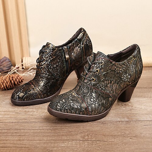 Damen Absätze Übergrössen Handgefertigte Schuhe Täglich Reißverschluss Blume Flacher Absatz Spitze Zehe Vintage Brautkleider schlicht Komfort Leder Reißverschluss Blumen Stickerei Mehrfarbig Schwarz
Damen Absätze Übergrössen Handgefertigte Schuhe Täglich Reißverschluss Blume Flacher Absatz Spitze Zehe Vintage Brautkleider schlicht Komfort Leder Reißverschluss Blumen Stickerei Mehrfarbig Schwarz