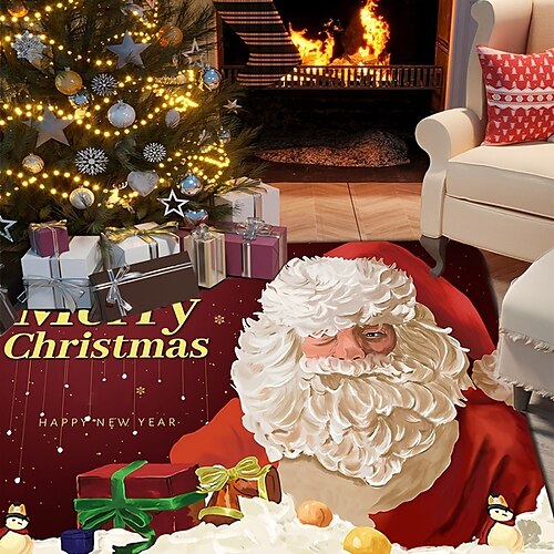 Fußmatte mit Weihnachtsmann-Motiv, rutschfest, ölbeständig, für den Innen- und Außenbereich, Schlafzimmer-Dekoration, Badezimmermatte, Eingangsbereich
Fußmatte mit Weihnachtsmann-Motiv, rutschfest, ölbeständig, für den Innen- und Außenbereich, Schlafzimmer-Dekoration, Badezimmermatte, Eingangsbereich