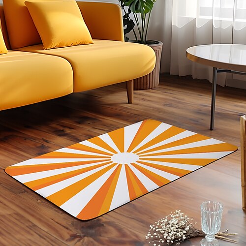 Tapis de porte solaire géométrique, antidérapant, résistant à l'huile, intérieur et extérieur, décoration de chambre à coucher, de salle de bain, d'entrée
Tapis de porte solaire géométrique, antidérapant, résistant à l'huile, intérieur et extérieur, décoration de chambre à coucher, de salle de bain, d'entrée