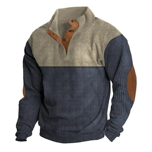 Herren Sweatshirt Pullover Schwarz Blau Braun Stehkragen Farbblock Patchwork Sport Natur Täglich Festtage Kord Strassenmode Basic Brautkleider schlicht Frühling Herbst Bekleidung Kapuzenpullover
Herren Sweatshirt Pullover Schwarz Blau Braun Stehkragen Farbblock Patchwork Sport Natur Täglich Festtage Kord Strassenmode Basic Brautkleider schlicht Frühling Herbst Bekleidung Kapuzenpullover
