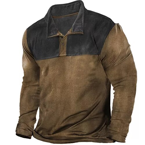 Homme Sweat shirt Marron Col Mao Bloc de couleur Poche énorme Sport Loisir du quotidien Vacances Vêtement de rue basique Décontractées Printemps Automne Vêtement Tenue Pulls Capuche Pulls
Homme Sweat shirt Marron Col Mao Bloc de couleur Poche énorme Sport Loisir du quotidien Vacances Vêtement de rue basique Décontractées Printemps Automne Vêtement Tenue Pulls Capuche Pulls