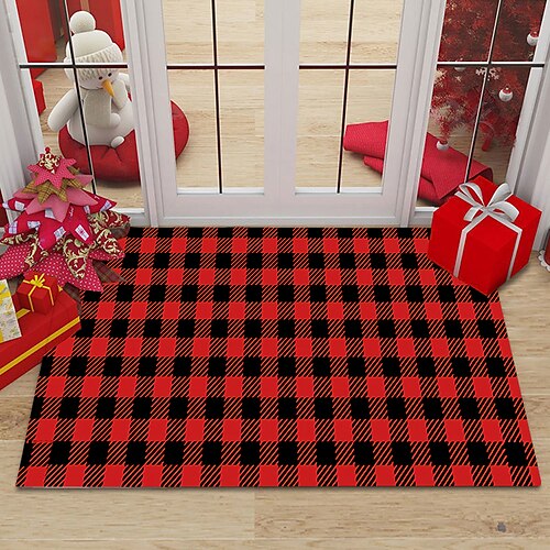 Weihnachtsbüffel-Fußmatte, rot, schwarz, kariertes Muster, Bodenmatte, Teppich, Wohnzimmerteppich, Schlafzimmer, Sofa, dekorativ, Kinderspiel, rutschfest
Weihnachtsbüffel-Fußmatte, rot, schwarz, kariertes Muster, Bodenmatte, Teppich, Wohnzimmerteppich, Schlafzimmer, Sofa, dekorativ, Kinderspiel, rutschfest