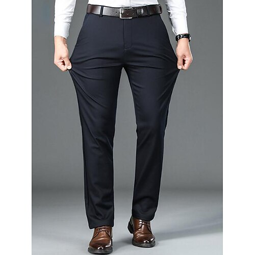 Homme pantalon de costume Pantalons d'hiver Pantalon Pantalon de costume Poche Plein Confort Respirable Extérieur du quotidien Sortie Mode Décontractées Noir Bleu de minuit
Homme pantalon de costume Pantalons d'hiver Pantalon Pantalon de costume Poche Plein Confort Respirable Extérieur du quotidien Sortie Mode Décontractées Noir Bleu de minuit
