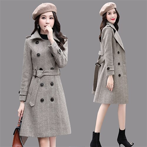 Damen Mantel Strasse Freizeitskleidung Urlaub Herbst Winter Lang Mantel Regular Fit Windundurchlässig Atmungsaktiv Casual Streetstyle Jacken Langarm Einfarbig Kordelzug nicht-gerade weiss Seladon Grau
Damen Mantel Strasse Freizeitskleidung Urlaub Herbst Winter Lang Mantel Regular Fit Windundurchlässig Atmungsaktiv Casual Streetstyle Jacken Langarm Einfarbig Kordelzug nicht-gerade weiss Seladon Grau