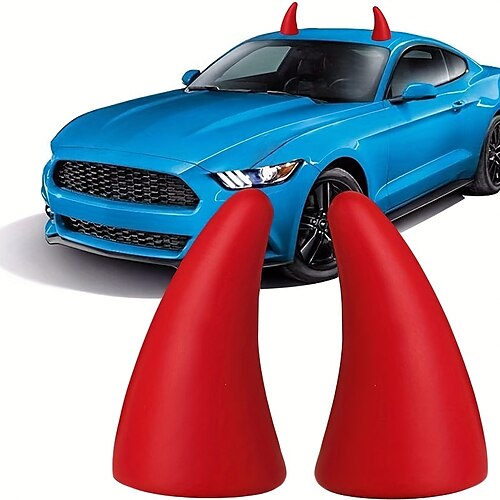 2 Stück Auto Antikollisionsaufkleber Dach Hörner Dekoration Polyurethan 3D Stoßstange Haube Halloween Zubehör
2 Stück Auto Antikollisionsaufkleber Dach Hörner Dekoration Polyurethan 3D Stoßstange Haube Halloween Zubehör