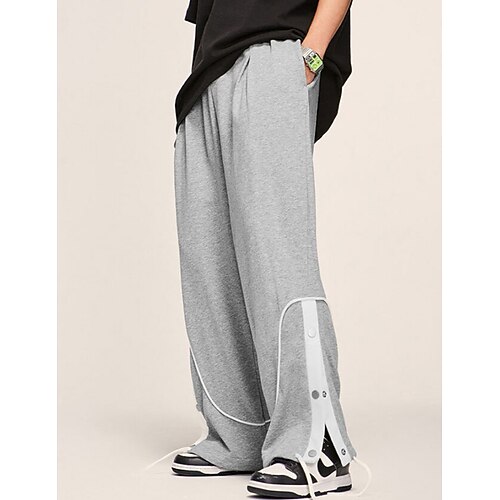 Homens Calças Esportivas Calças Calça de moletom larga Bolsos Com Cordão Cintura elástica Tecido Conforto Respirável Ao ar livre Diário Para Noite 100% Algodão Moda Casual Cinzento
Homens Calças Esportivas Calças Calça de moletom larga Bolsos Com Cordão Cintura elástica Tecido Conforto Respirável Ao ar livre Diário Para Noite 100% Algodão Moda Casual Cinzento