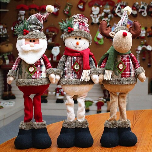 Christmas Decoration Snowman Santa Doll Christmas New Year Home Decor Creative Telescopic Dolls Kid Gifts Navidad Natal
Christmas Decoration Snowman Santa Doll Christmas New Year Home Decor Creative Telescopic Dolls Kid Gifts Navidad Natal