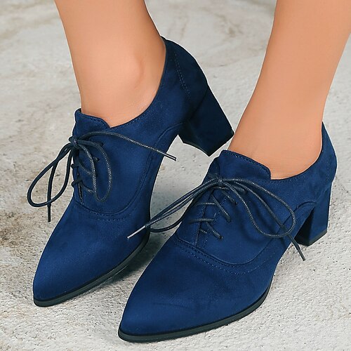 Damen Absätze Bullock Schuhe Übergrössen Hochzeit Party Täglich Konischer Absatz Blockabsatz Spitze Zehe Vintage Modisch luxuriös PU Schnürsenkel Farbblock Schwarz matt Blau Braun
Damen Absätze Bullock Schuhe Übergrössen Hochzeit Party Täglich Konischer Absatz Blockabsatz Spitze Zehe Vintage Modisch luxuriös PU Schnürsenkel Farbblock Schwarz matt Blau Braun