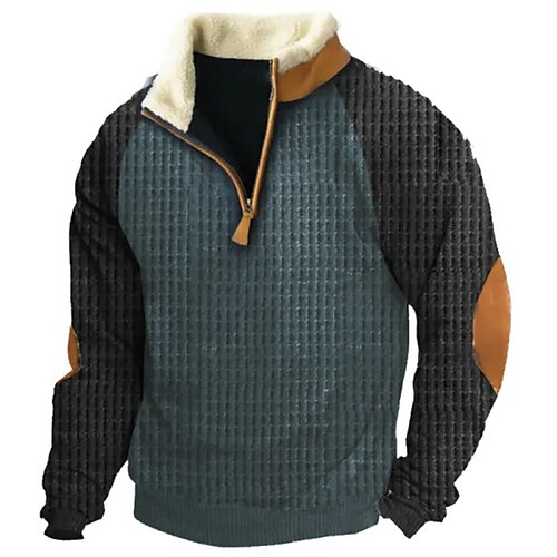 Hombre Sudadera Sudadera con cremallera Azul Marino Media cremallera Bloque de color Retazos Deporte Diario Festivos Ropa de calle Retro Casual Primavera Otoño Ropa Sudaderas con capucha Sudaderas
Hombre Sudadera Sudadera con cremallera Azul Marino Media cremallera Bloque de color Retazos Deporte Diario Festivos Ropa de calle Retro Casual Primavera Otoño Ropa Sudaderas con capucha Sudaderas