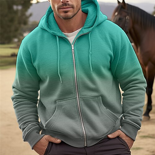 Homens Moletom Full Zip Hoodie Amarelo Azul Laranja Verde Com Capuz Bloco de cor Gradiente Desportos e Ar livre Diário Feriado Roupa de rua Legal Casual Primavera Outono Roupa Moletons Moletons
Homens Moletom Full Zip Hoodie Amarelo Azul Laranja Verde Com Capuz Bloco de cor Gradiente Desportos e Ar livre Diário Feriado Roupa de rua Legal Casual Primavera Outono Roupa Moletons Moletons