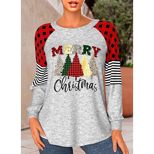 Mulheres Estacionar Moletom de Natal Roupa de Esporte Festival Cinzento Leopardo Xadrez Árvore de Natal Natal Casual Decote Redondo Manga Longa Top Micro-Elástica Outono inverno
Mulheres Estacionar Moletom de Natal Roupa de Esporte Festival Cinzento Leopardo Xadrez Árvore de Natal Natal Casual Decote Redondo Manga Longa Top Micro-Elástica Outono inverno