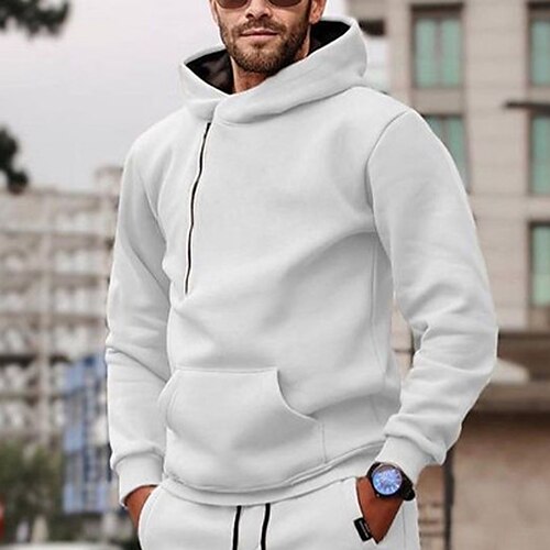 Homme Sweat à capuche Sweat à capuche zippé Blanche Capuche Plein Sport Loisir du quotidien Vacances Vêtement de rue Frais Décontractées Printemps Automne Vêtement Tenue Pulls Capuche Pulls
Homme Sweat à capuche Sweat à capuche zippé Blanche Capuche Plein Sport Loisir du quotidien Vacances Vêtement de rue Frais Décontractées Printemps Automne Vêtement Tenue Pulls Capuche Pulls