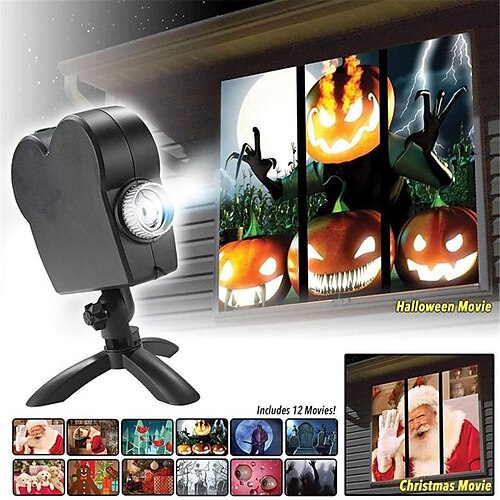 Christmas Halloween Projection Lights Pumpkin Festival Projection Movie Animated Atmosphere Lights
Christmas Halloween Projection Lights Pumpkin Festival Projection Movie Animated Atmosphere Lights