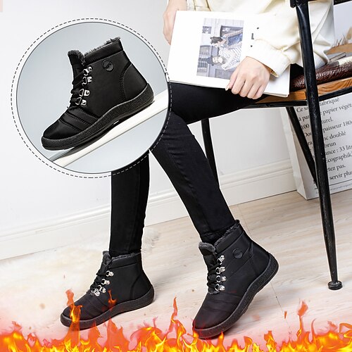 Mujer Botas Botas de nieve Tallas Grandes Diario Botines Botines Tacón Plano Dedo redondo Felpa Casual Confort Tela Elástica Mocasín Color sólido Negro Rojo Azul
Mujer Botas Botas de nieve Tallas Grandes Diario Botines Botines Tacón Plano Dedo redondo Felpa Casual Confort Tela Elástica Mocasín Color sólido Negro Rojo Azul