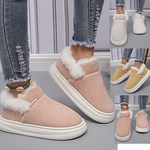 Femme Bottes Pantoufles floues Pantoufles d'intérieur Chaussons chauds Intérieur du quotidien Bottines Bottines Hiver Talon Plat Bout rond Pluche Décontractées Confort Satin Mocassins Couleur unie
Femme Bottes Pantoufles floues Pantoufles d'intérieur Chaussons chauds Intérieur du quotidien Bottines Bottines Hiver Talon Plat Bout rond Pluche Décontractées Confort Satin Mocassins Couleur unie