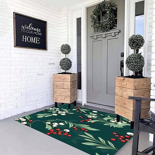 Planta floral tapete de porta antiderrapante à prova de óleo tapete de área interior ao ar livre decoração do quarto tapete de entrada do banheiro
Planta floral tapete de porta antiderrapante à prova de óleo tapete de área interior ao ar livre decoração do quarto tapete de entrada do banheiro