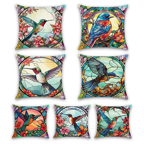 Housse de coussin double face en forme de colibri, 1 pièce, taie d'oreiller carrée décorative douce, pour chambre à coucher, salon, canapé, chaise
Housse de coussin double face en forme de colibri, 1 pièce, taie d'oreiller carrée décorative douce, pour chambre à coucher, salon, canapé, chaise