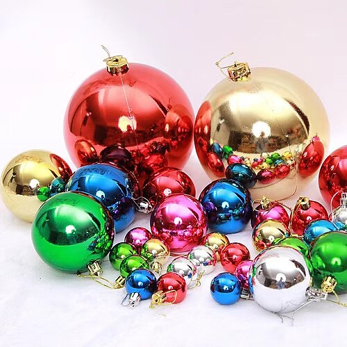 boules de Noël 24 pièces 8 cm ornements pour boules de sapin de Noël boules de décoration de Noël
boules de Noël 24 pièces 8 cm ornements pour boules de sapin de Noël boules de décoration de Noël