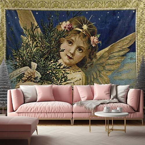 Weihnachtsengel hängender Wandteppich, Wandkunst, großer Wandteppich, Wanddekoration, Fotografie, Hintergrund, Decke, Vorhang, Zuhause, Schlafzimmer, Wohnzimmer, Dekoration
Weihnachtsengel hängender Wandteppich, Wandkunst, großer Wandteppich, Wanddekoration, Fotografie, Hintergrund, Decke, Vorhang, Zuhause, Schlafzimmer, Wohnzimmer, Dekoration