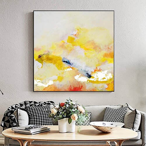 Pintura al óleo hecha a mano, lienzo, decoración de arte de la pared, abstracto amarillo moderno para decoración del hogar, pintura enrollada sin marco y sin estirar
Pintura al óleo hecha a mano, lienzo, decoración de arte de la pared, abstracto amarillo moderno para decoración del hogar, pintura enrollada sin marco y sin estirar