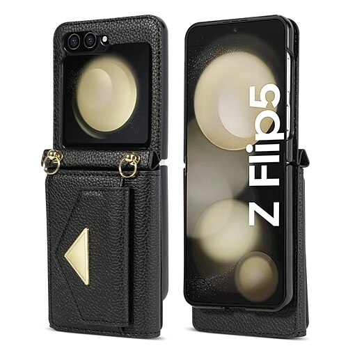 Phone Case For Samsung Galaxy Z Flip 5 Z Flip 4 Z Flip 3 Wallet Case with Lanyard Card Slot Shockproof Solid Color PC PU Leather
Phone Case For Samsung Galaxy Z Flip 5 Z Flip 4 Z Flip 3 Wallet Case with Lanyard Card Slot Shockproof Solid Color PC PU Leather