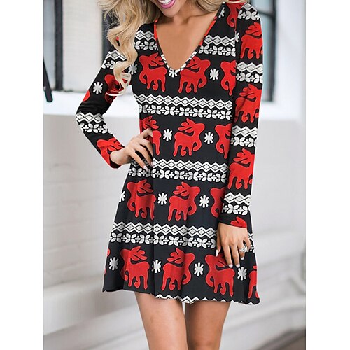 Tenue décontractée Robe de Noël Robe sweat Femme Papillon Noël laid Imprimer Col Ras du Cou Mode Vêtement de rue Noël Plein Air manche longue Standard Rose Claire Rouge Fuchsia Automne Hiver S M L XL
Tenue décontractée Robe de Noël Robe sweat Femme Papillon Noël laid Imprimer Col Ras du Cou Mode Vêtement de rue Noël Plein Air manche longue Standard Rose Claire Rouge Fuchsia Automne Hiver S M L XL