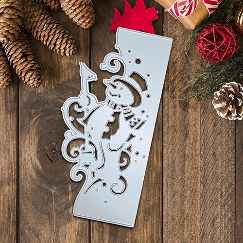 Create Beautiful Crafts with Metal Christmas Snowman Cutting Dies - Perfect for Card Making, Scrapbooking, Stamping More!
Create Beautiful Crafts with Metal Christmas Snowman Cutting Dies - Perfect for Card Making, Scrapbooking, Stamping More!