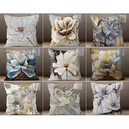 Funda de almohada de doble cara con flores azules, funda de cojín cuadrada decorativa suave, funda de almohada para dormitorio, sala de estar, sofá, silla, 1 ud.
Funda de almohada de doble cara con flores azules, funda de cojín cuadrada decorativa suave, funda de almohada para dormitorio, sala de estar, sofá, silla, 1 ud.