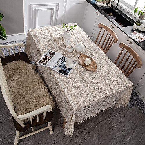 Baumwoll-Leinen-Tischdecke, Vintage-Stil, rechteckig, floral, pastorale Tischdecke, waschbare Tischdecke für drinnen und draußen, Bauernhaus-Dekor, Picknick
Baumwoll-Leinen-Tischdecke, Vintage-Stil, rechteckig, floral, pastorale Tischdecke, waschbare Tischdecke für drinnen und draußen, Bauernhaus-Dekor, Picknick